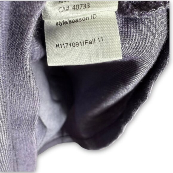 Horny Toad (Toad&Co) Purple 3/4 Sleeve Jersey Knit A-Line Dress Sz Medium - Picture 9 of 9